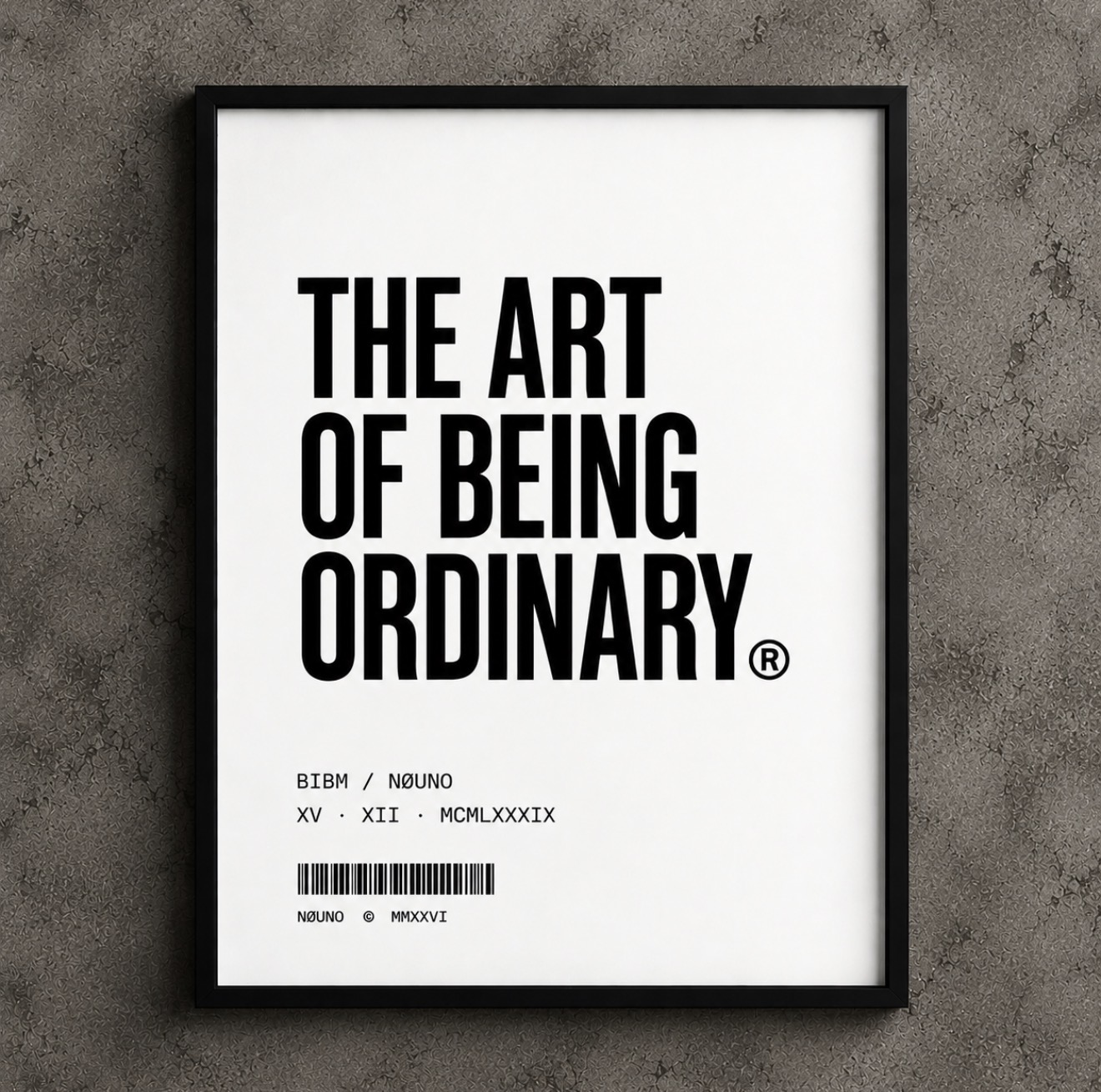 Ordinary Frame — Message
